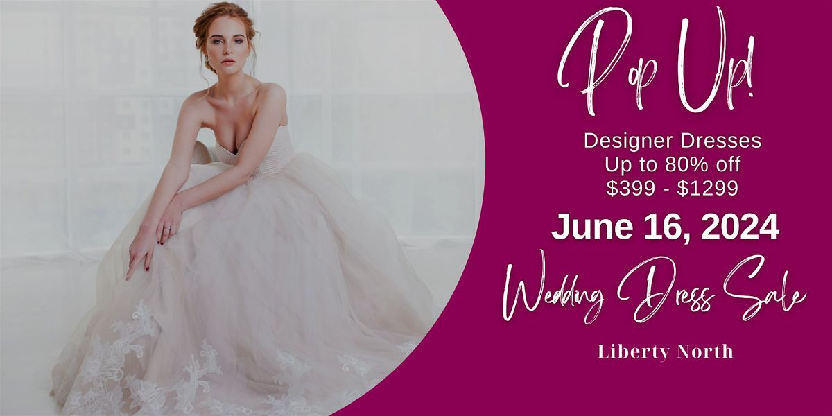 Opportunity Bridal Wedding Dress Sale Barrie, Liberty North, Barrie