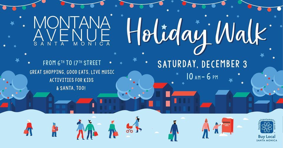 Montana Avenues Annual Holiday Walk, Montana Ave, Santa Monica, CA