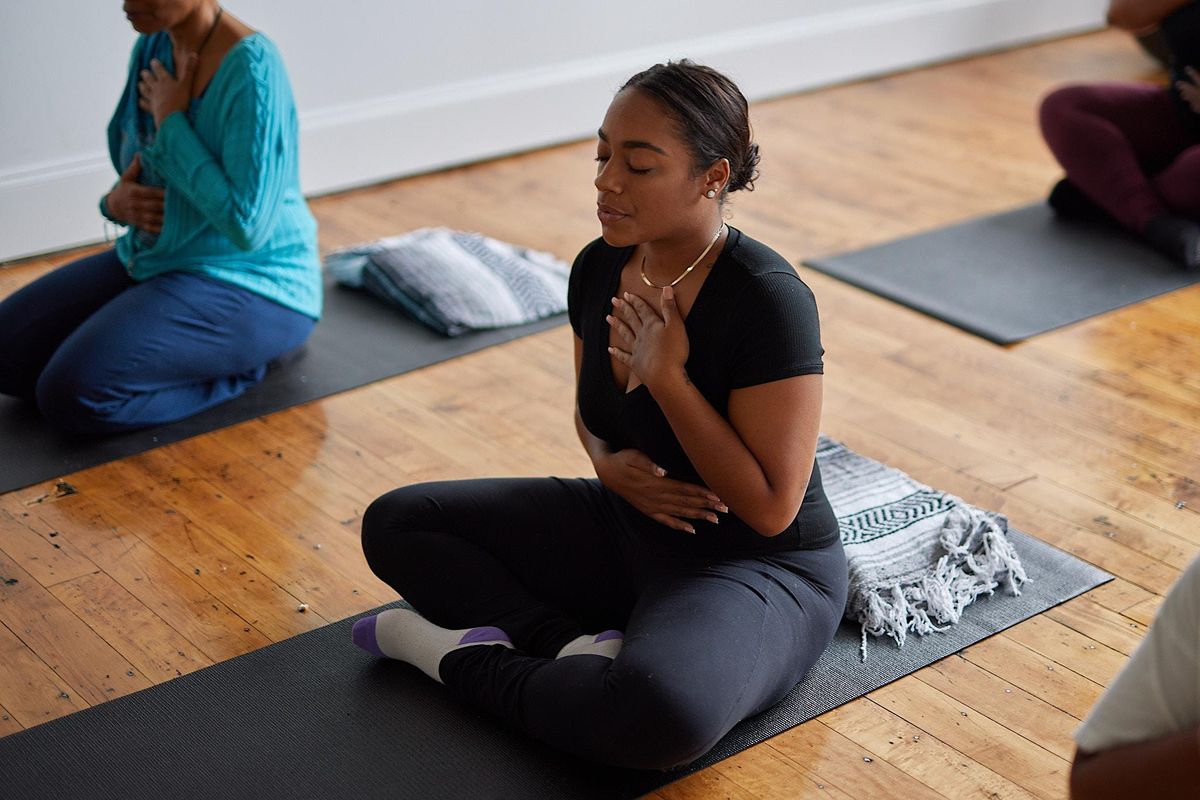 black girls breathing - DC: breathwork w/ Jasmine Marie, Epic Yoga DC