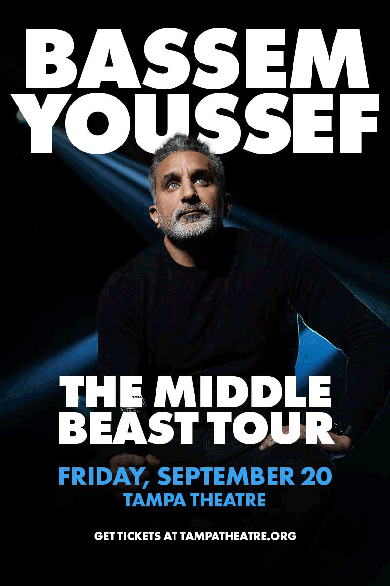 Bassem Youssef at Lillian S. Wells Hall at The Parker, 13 June | Event in Fort Lauderdale | AllEvents
