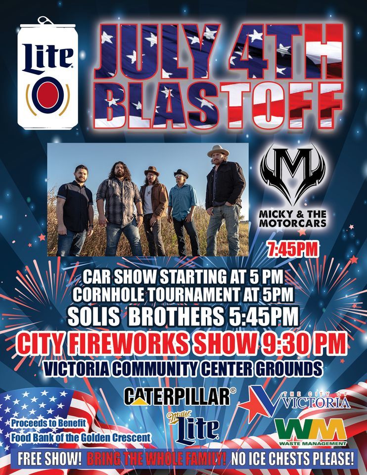 Miller Lite 4th of July Blastoff, Victoria Community Center, 4 July