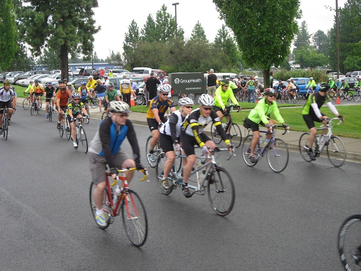 8 LAKES LEG ACHES BIKE RIDE JULY 15, 2023, KAISER PERMANENTE, Spokane