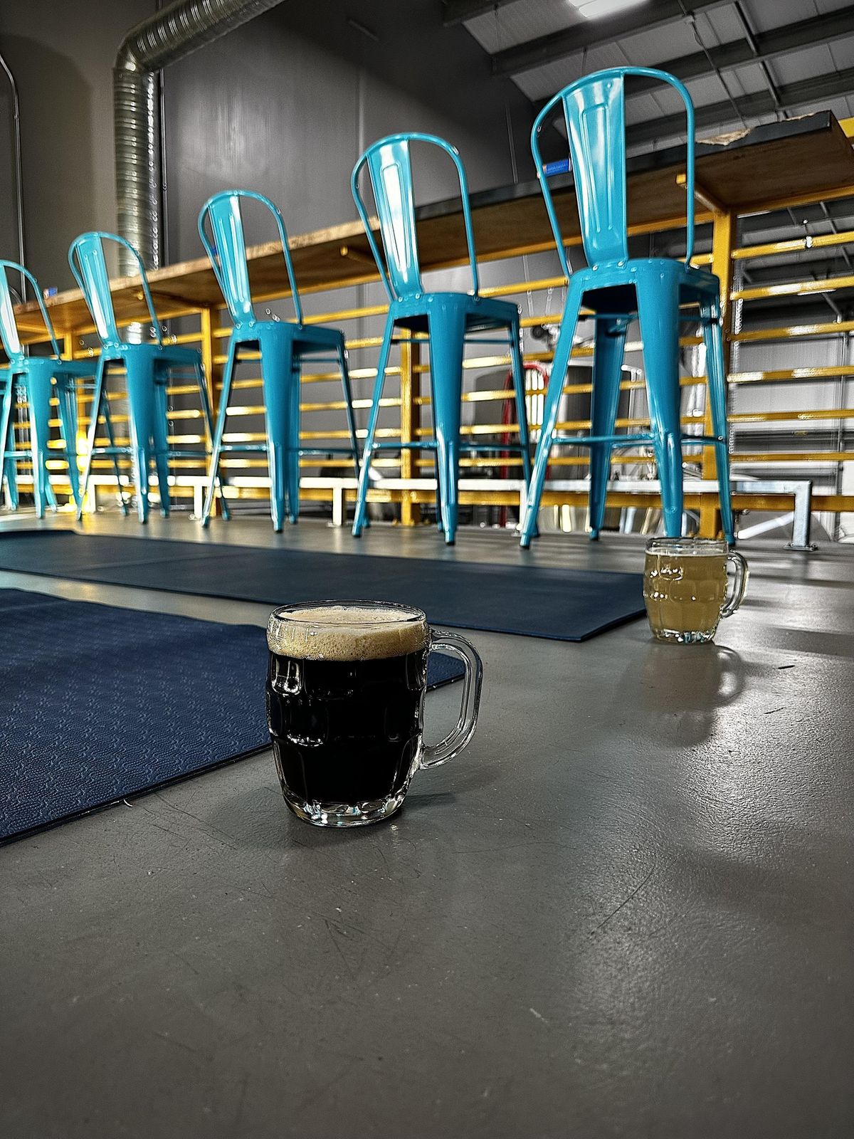 Brewery Partner Yoga in Support of Mens Health and Movember, Manual