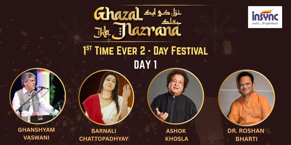 Ghazal Ka Nazrana, 1 August | Event in Mumbai | AllEvents