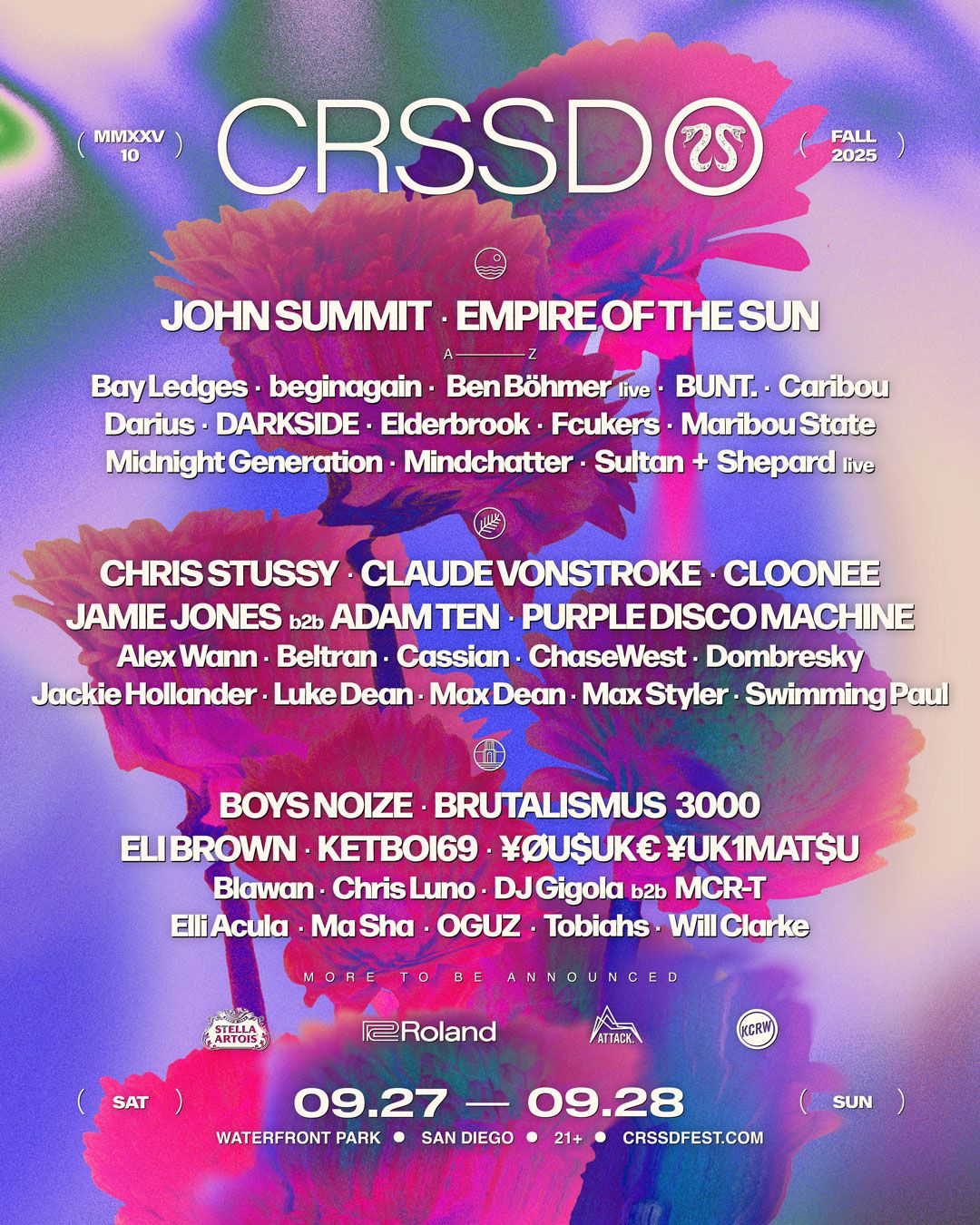 CRSSD Fest - Sunday at Waterfront Park San Diego, 28 September | Event in San Diego | AllEvents