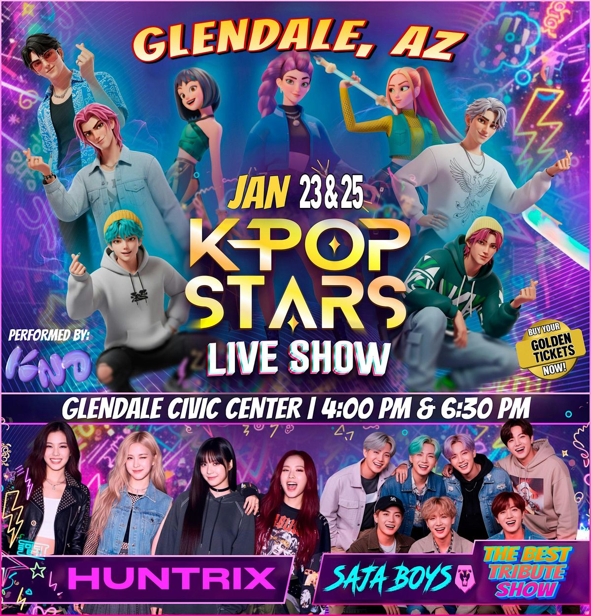 GLENDALE, AZ - KPOP STARS