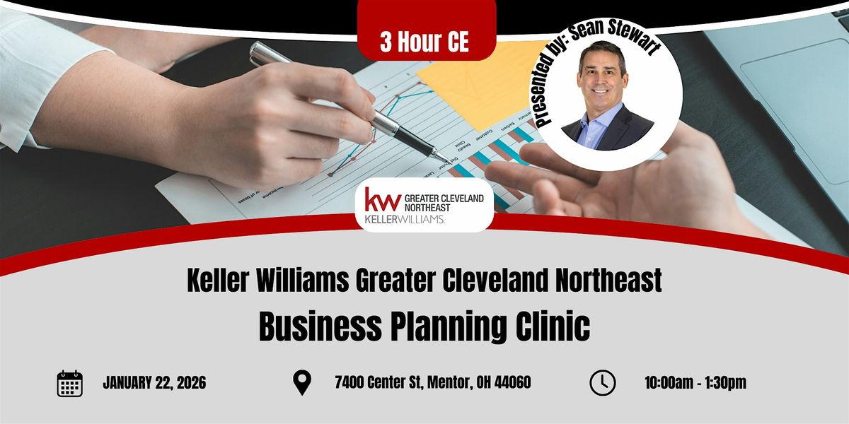 Business Planning Clinic with Sean Stewart