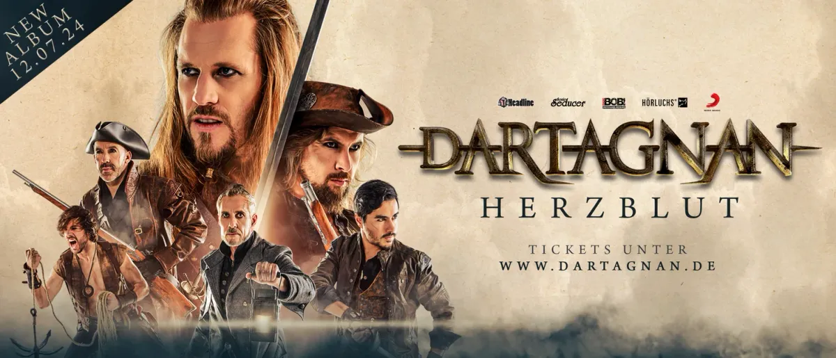 dArtagnan in ASCHAFFENBURG, 11 December | Event in Aschaffenburg | AllEvents