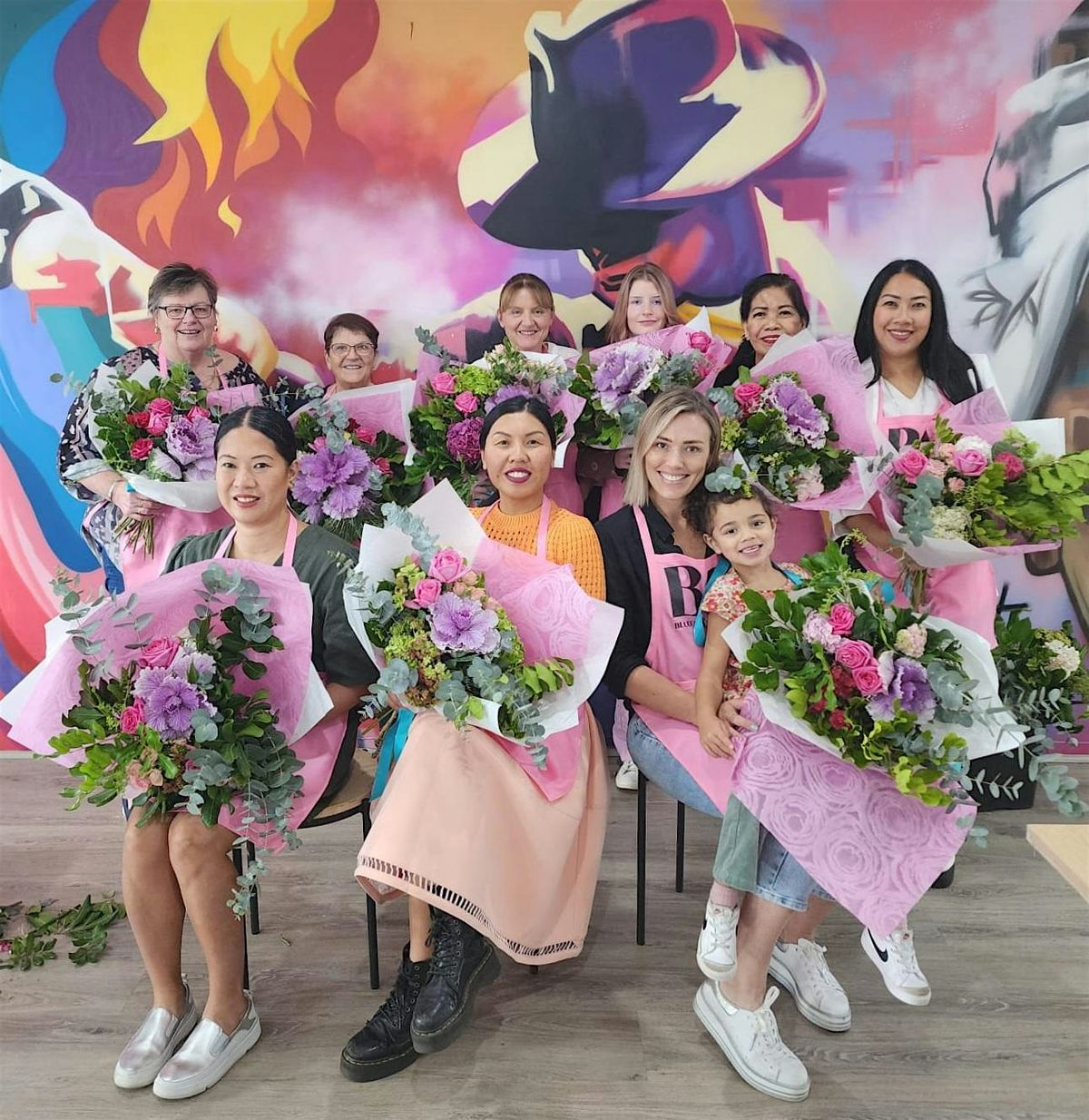 MOTHERS DAY BOUQUET & FLOWER CROWN WORKSHOP // BUY 1 GET 1 FREE | Event in Ropes Crossing | AllEvents