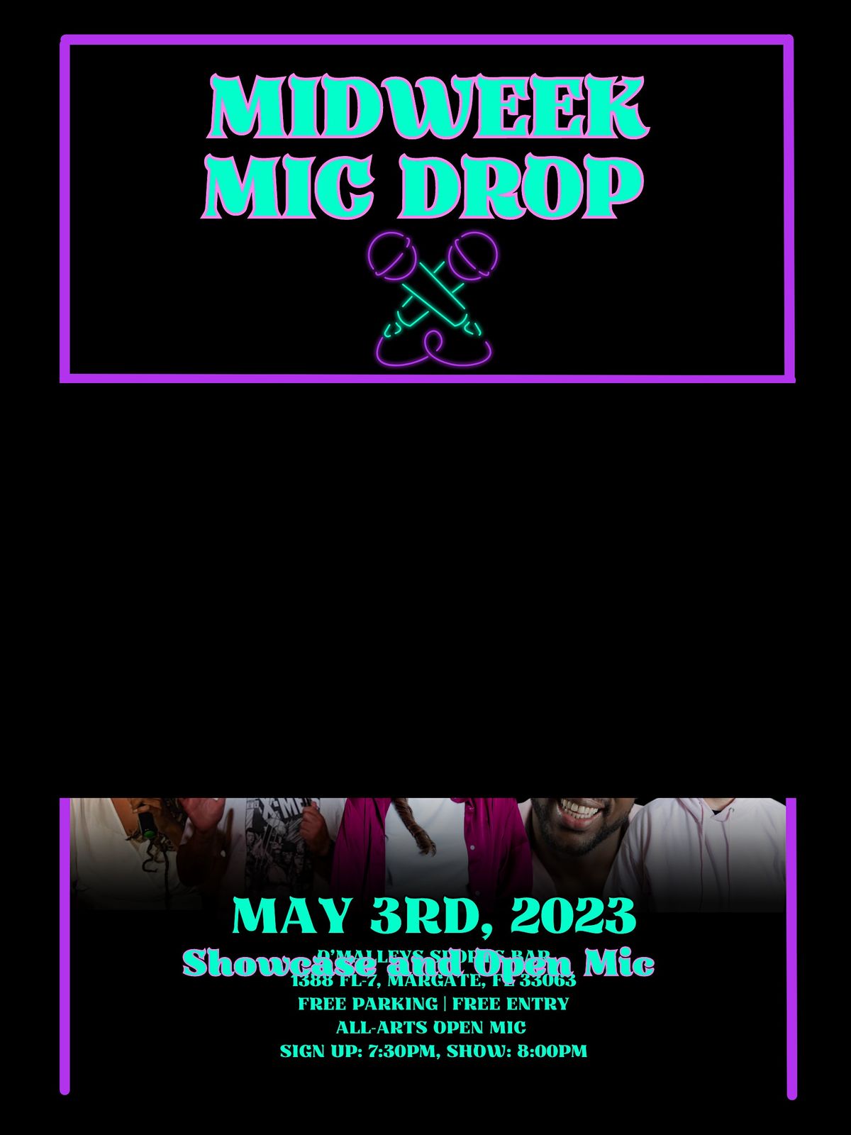 MIDWEEK MIC DROP Free Comedy Show, O'Malley's Sports Bar, Margate, 17 May 2023 AllEvents.in
