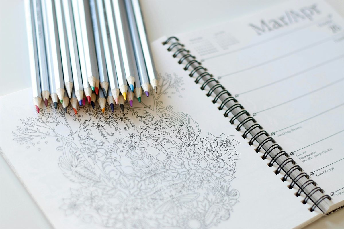 Mindful Colouring for Adults - East Park Library | Event in Hull | AllEvents