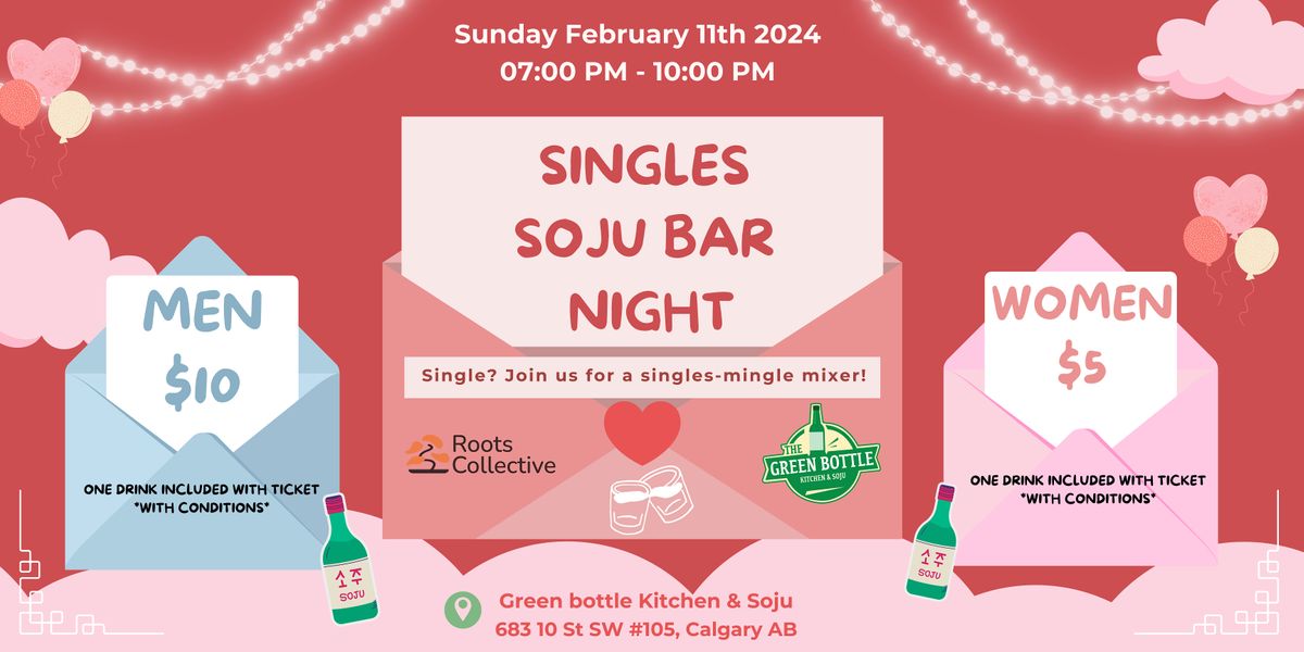 Single Sojus Bar Night (Female Tickets), Green Bottle Kitchen & Soju