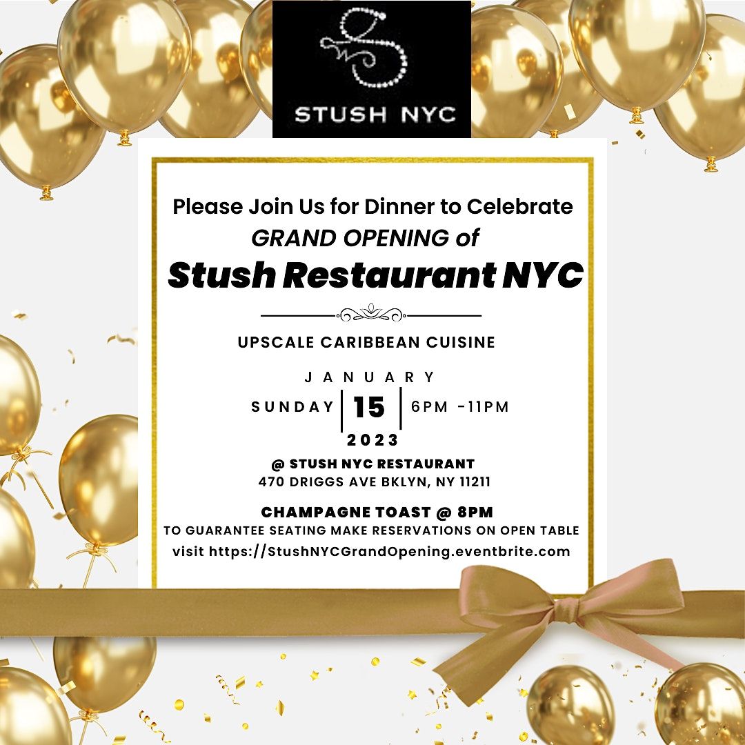 Stush Restaurant NYC Grand Opening, Stush Restaurant NYC, Brooklyn