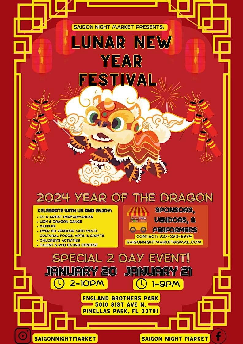 Lunar New Year Festival 2024 (Year of the Dragon), England Brothers