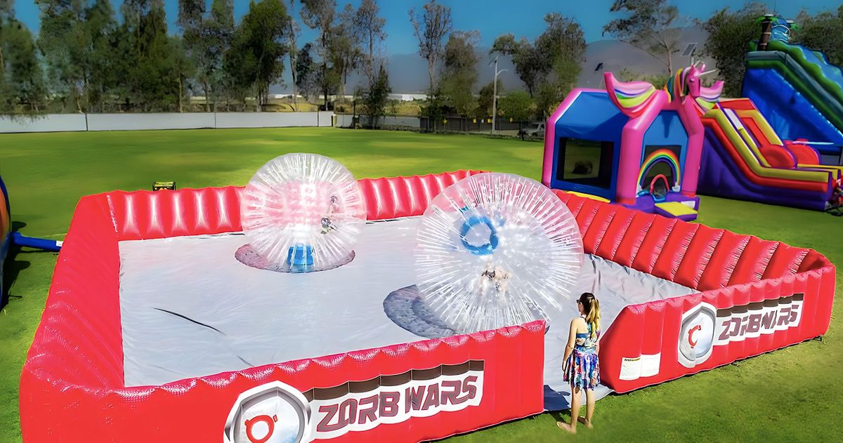 ZORB WARS, Hayride, Petting Zoo, Face Painting, Bounce House Fall