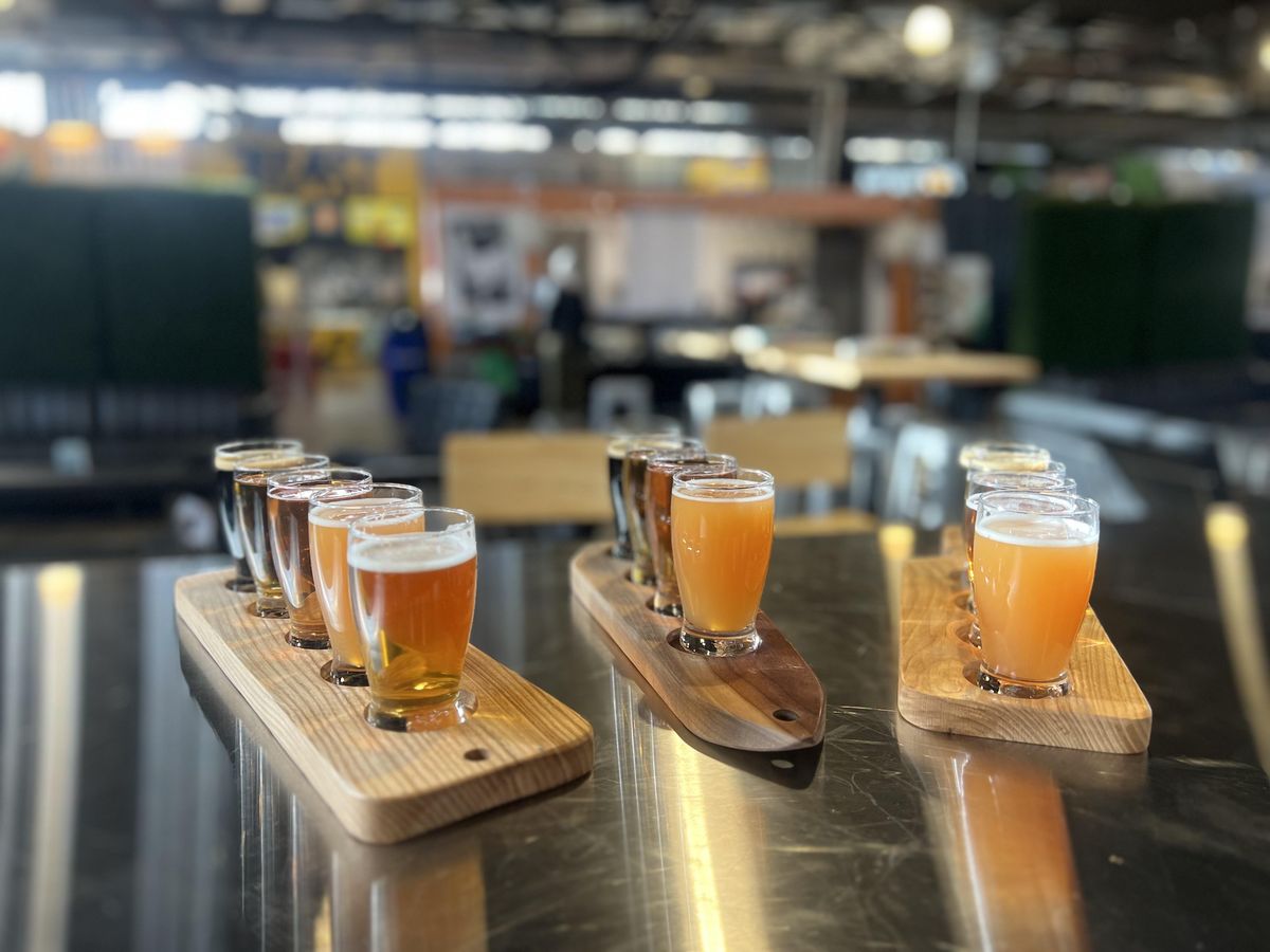 Create Your Own Beer Flight Machyne, Machyne at 16 Tech, Indianapolis