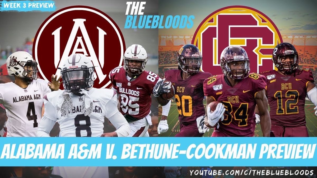 Bethune-Cookman Wildcats vs. Alabama A&M Bulldogs, Radiology Associates