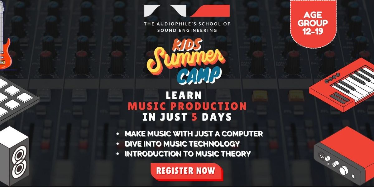 Summer Camp in Music Production, 26 May | Event in Chennai | AllEvents