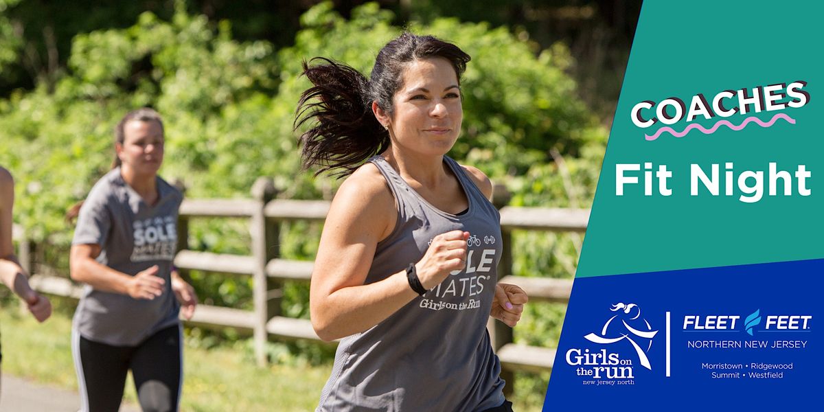 Coaches Fit Night Girls on the Run NJ North Fleet Feet Ridgewood