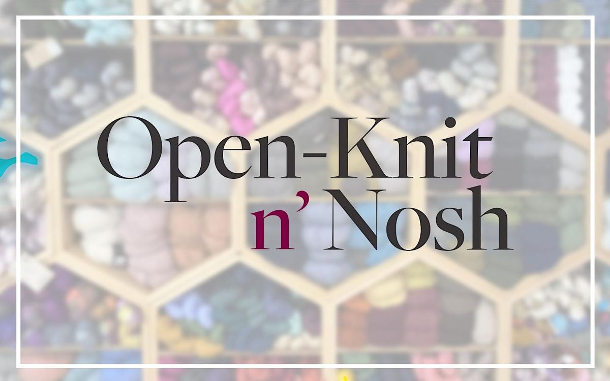 The Knitted Purl OpenKnit n Nosh, The Knitted Purl Studio, Oyster Bay