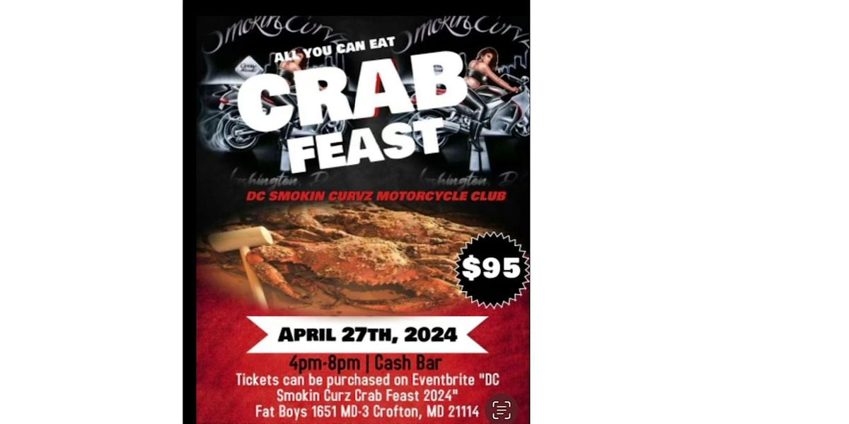 DC Smokin Curvz CRAB FEAST 2024, Fat Boys Crab House, Crofton, 27