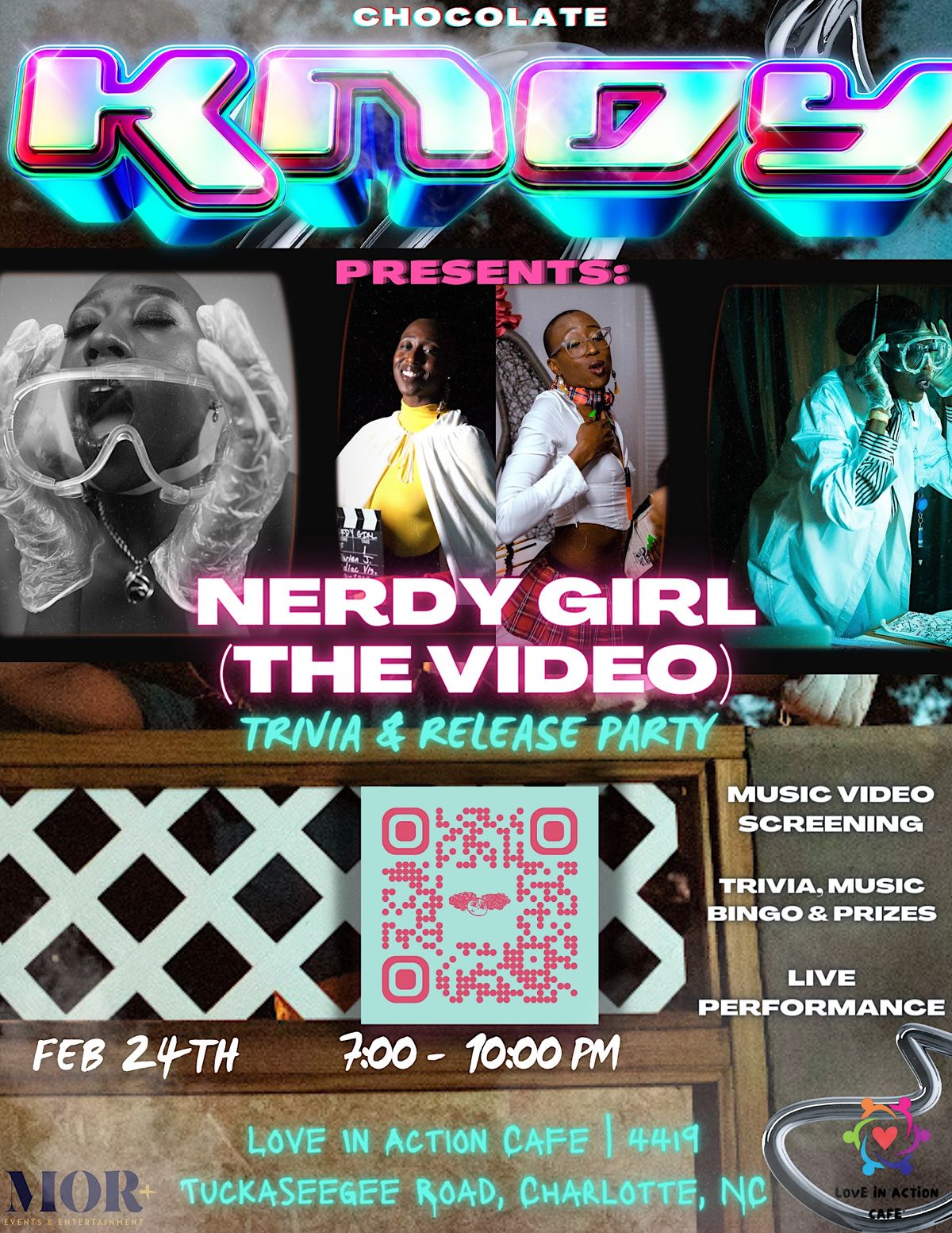 Nerdy Girl Trivia Night and Music Video Release, 4419 Tuckaseegee Rd