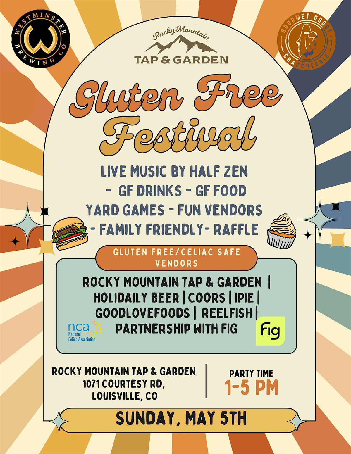 Celiac Awareness & Gluten Free Food Festival, Rocky Mountain Tap