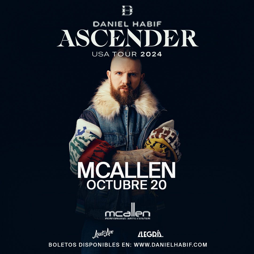 Daniel Habif at Houston Arena Theatre, 12 October | Event in Houston | AllEvents