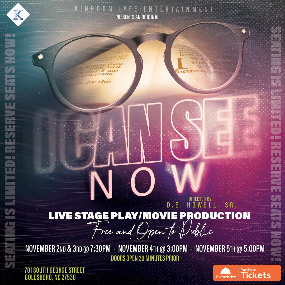 I Can See Now Stage/Movie Production, 701 South Street