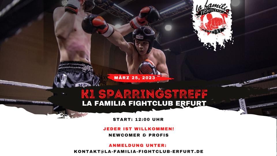 La familia Sparringstreffen, La familia Fightclub Erfurt, March 25 2023 | AllEvents.in