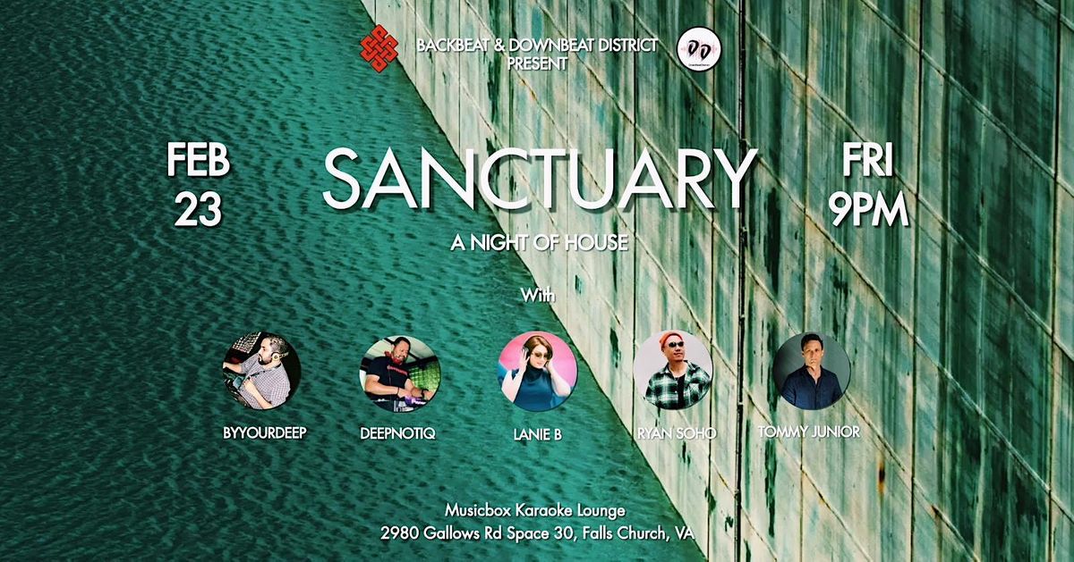 SANCTUARY A NIGHT OF HOUSE, Musicbox karaoke, Gallows Road, Falls