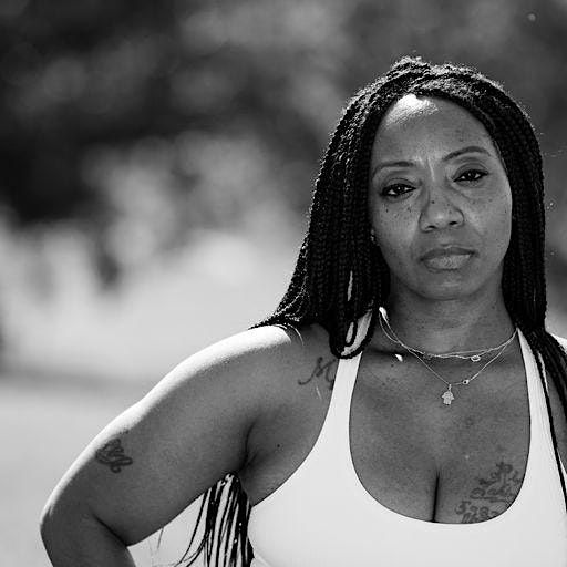 Yoga in the Square with lululemon and Ambassador Marty Harrison