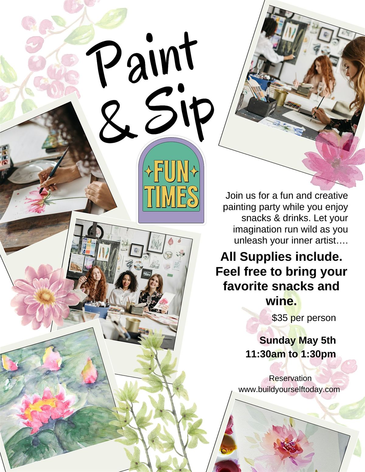 Paint & Sip Picnic, Red Hill Park, Rancho Cucamonga, 5 May 2024