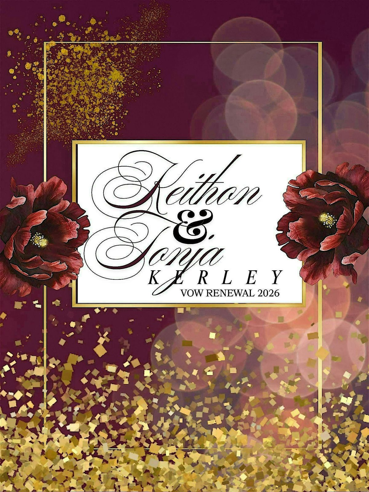 Keithon & Tonja Kerley's Vow Renewal Ceremony, 15 February | Event in Killeen | AllEvents