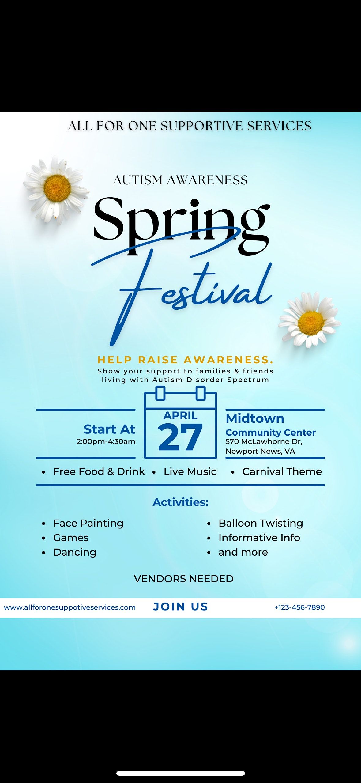Spring fest carnival, BrittinghamMidtown Community Center, Newport News, 27 April 2024 AllEvents