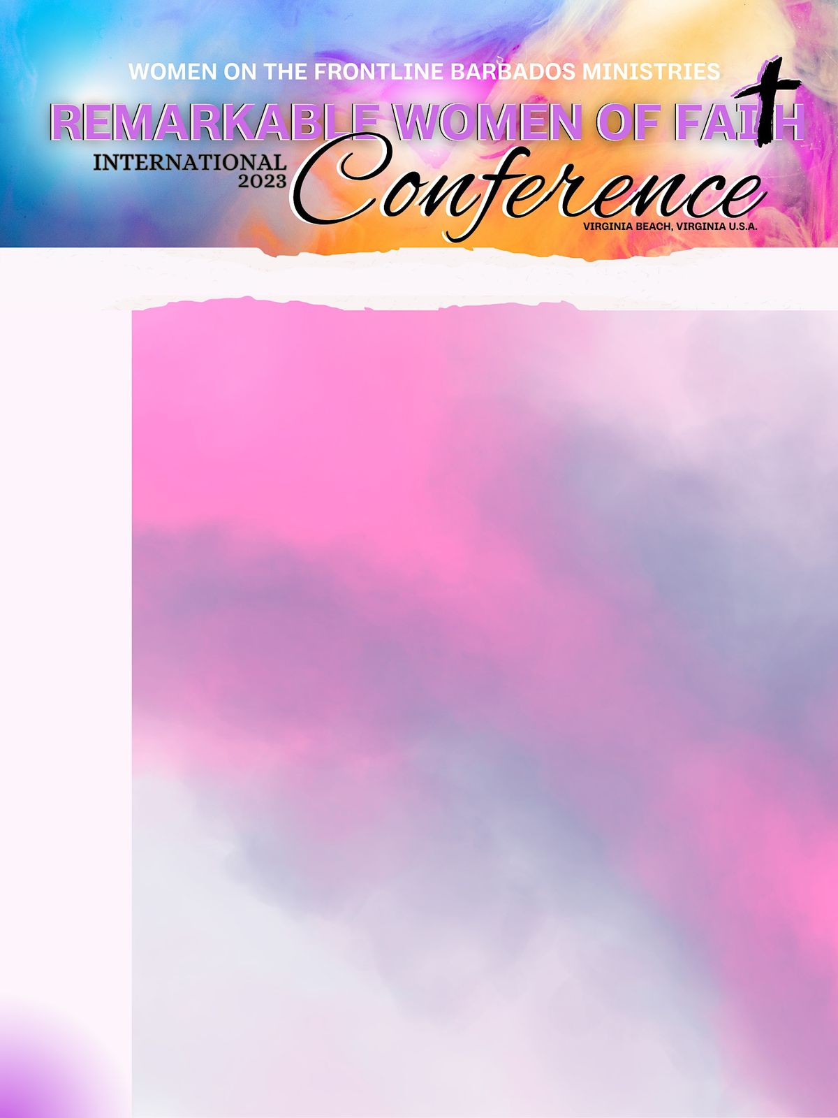 REMARKABLE WOMEN OF FAITH INTERNATIONAL CONFERENCE AND GALA 2025