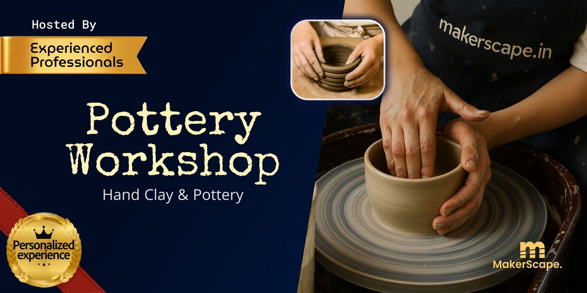 Pottery Workshop, 30 August | Event in Hyderabad | AllEvents