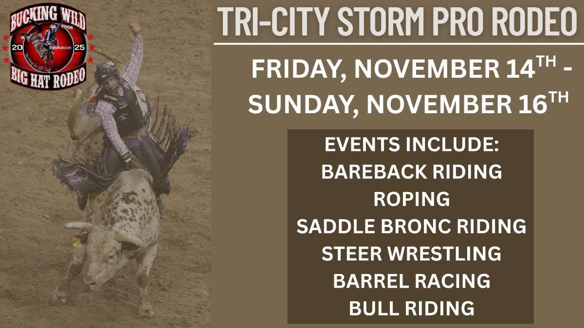 Tri-City Storm Pro Rodeo, 13 November | Event in Kearney | AllEvents