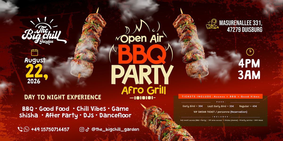 BBQ-Party ( Open Air & Afro grill )