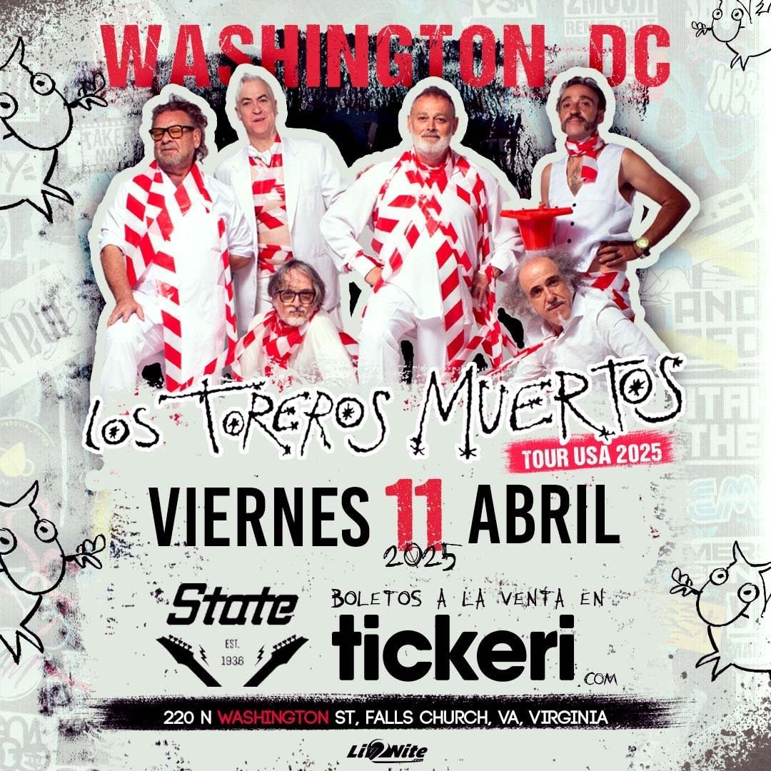 Los Toreros Muertos, 20 November | Event in Falls Church | AllEvents