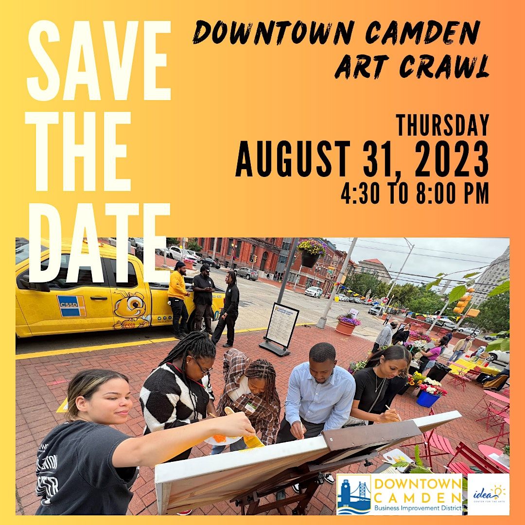Downtown Camden Art Crawl, 201 Market St, Camden, 31 August 2023