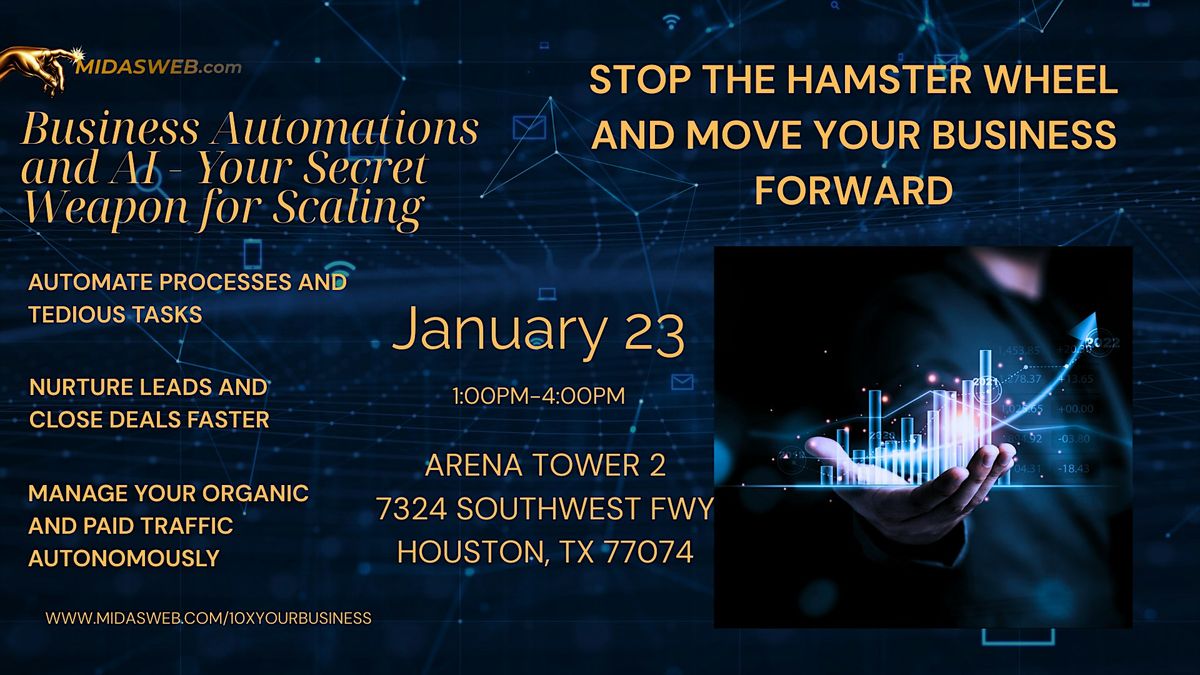 AI and Business Automations, 23 January | Event in Houston | AllEvents