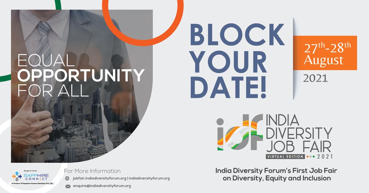 India Diversity Job Fair 2021 August 27 To August 28 Online Event Allevents In Philadelphia Career Fair 2022 August