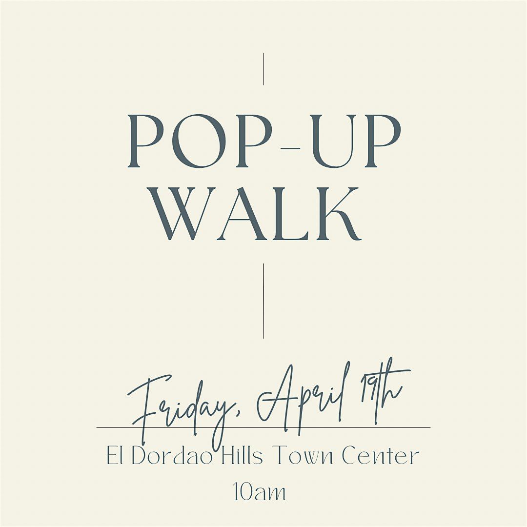The Mom Walk Co. EDH, Town Center Boulevard, El Dorado