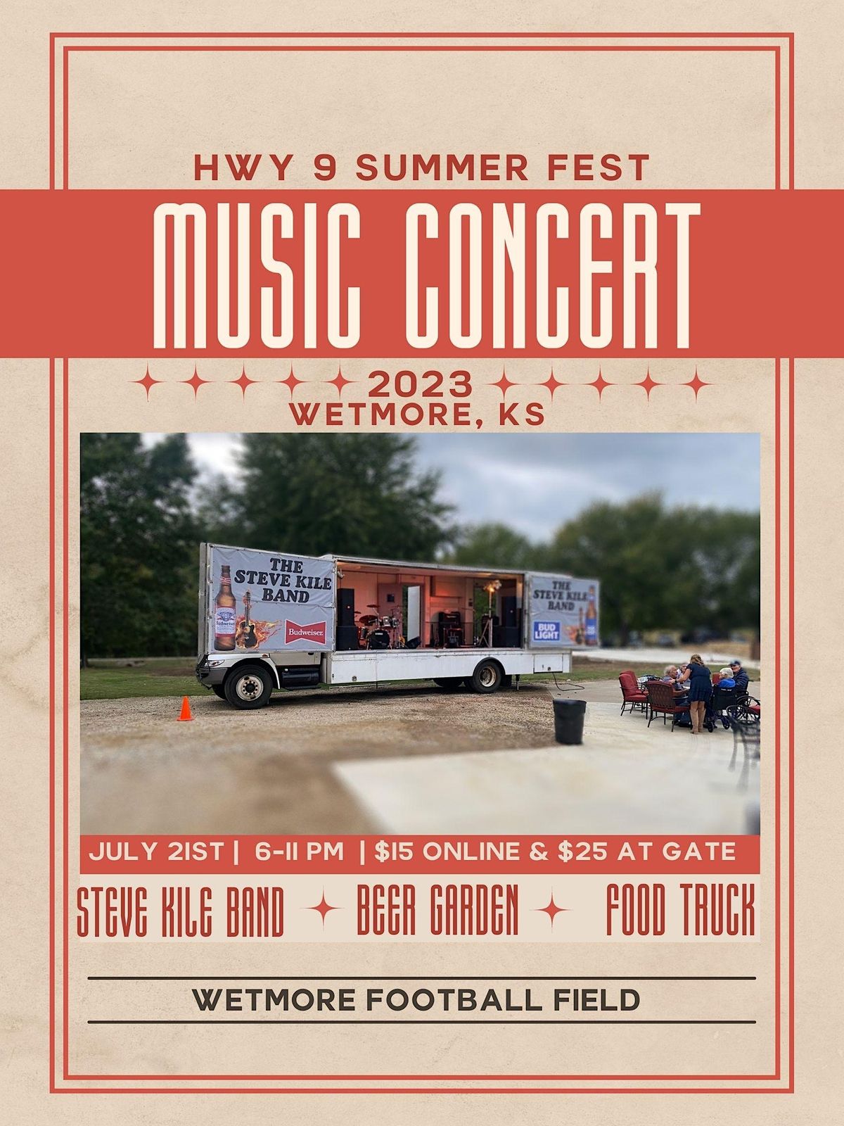 The Steve Kile Band Concert Wetmore, Wetmore, July 21 2023 AllEvents.in