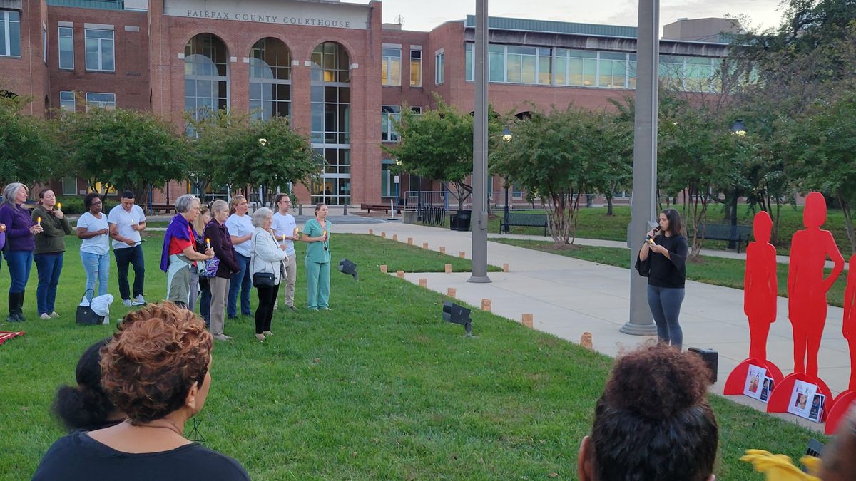 Into the Light Candlelight Vigil for Domestic Violence Awareness