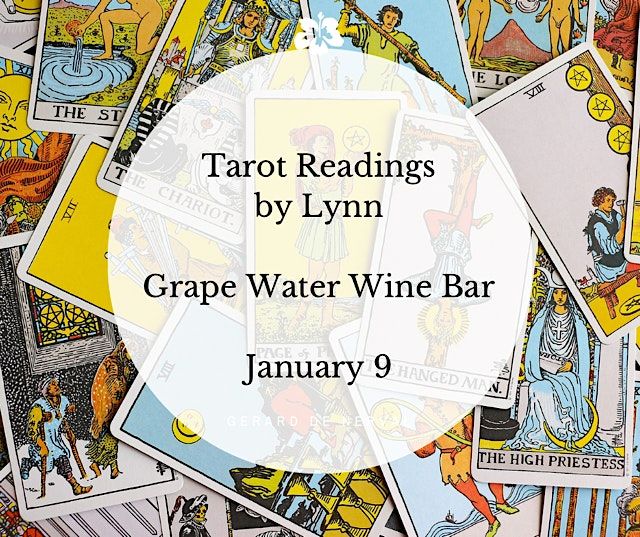 Tarot Readings by Lynn, Grape Water Wine Bar, Middleton, 9 January 2024