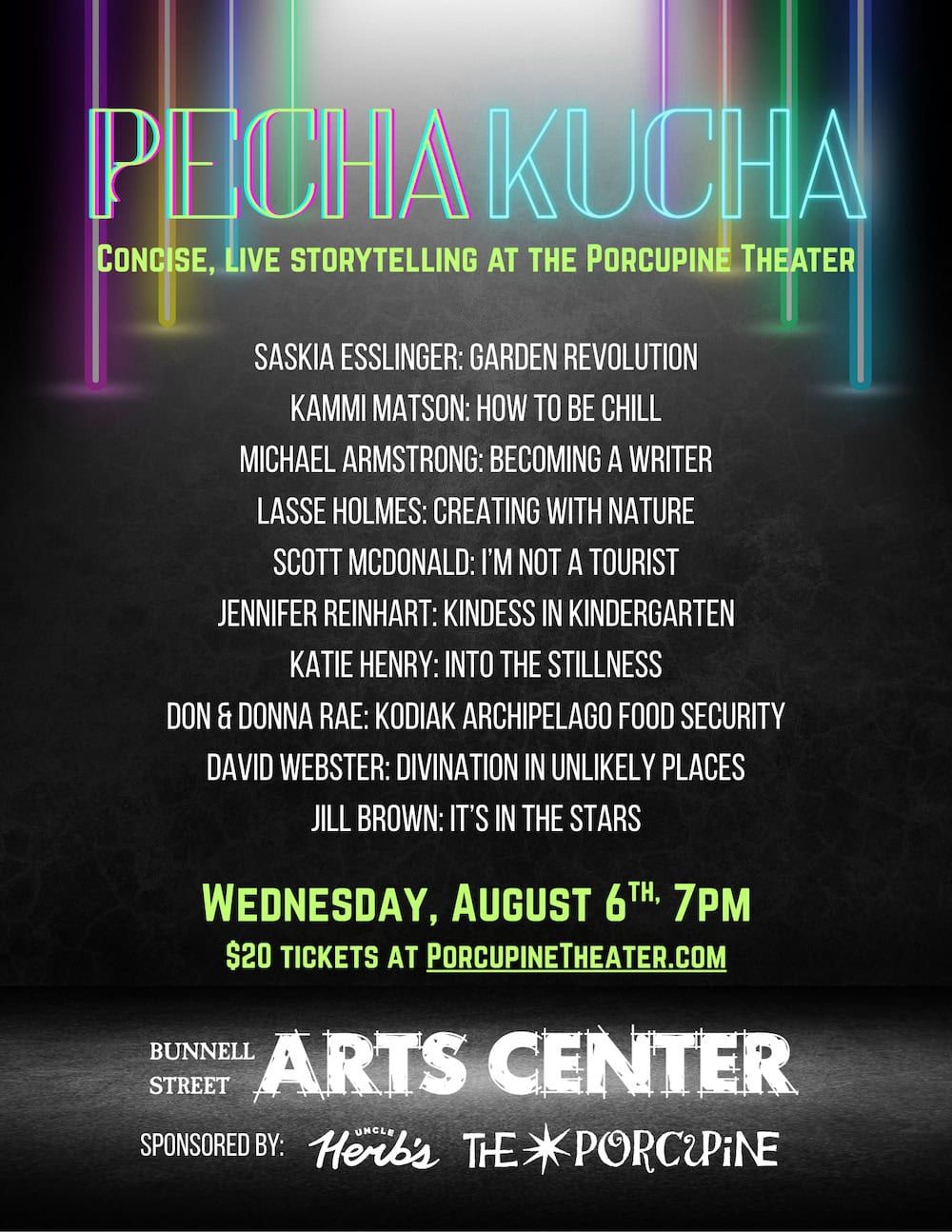 PechaKucha, 8 September | Event in Charleston | AllEvents