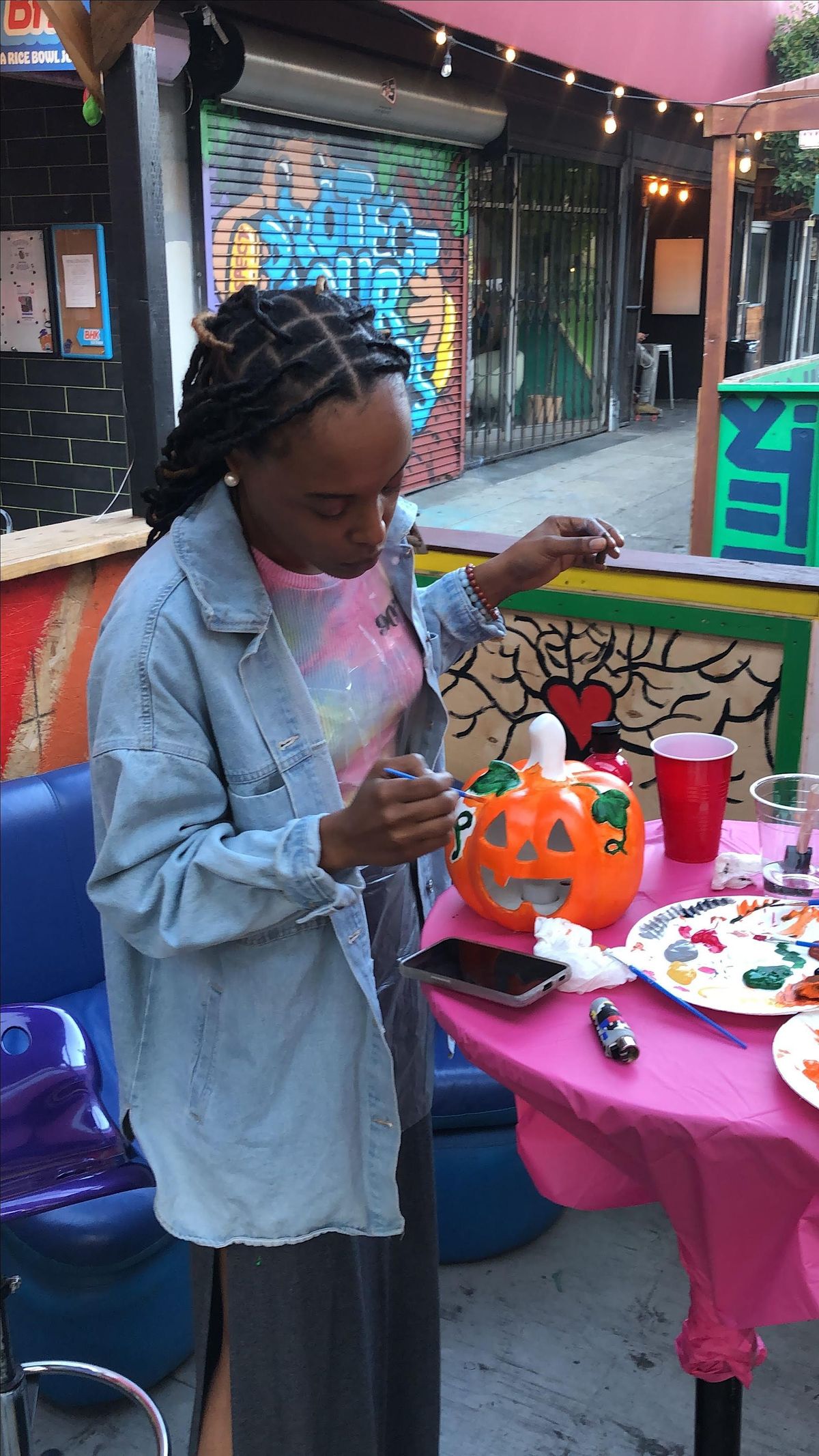 PUFF N PAINT, Minto Jamaican Restaurant, Oakland, 29 October 2023