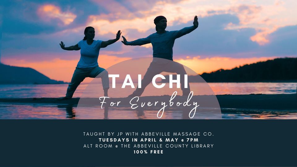 Tai Chi for Everybody, Abbeville County Library System, May 17 2022